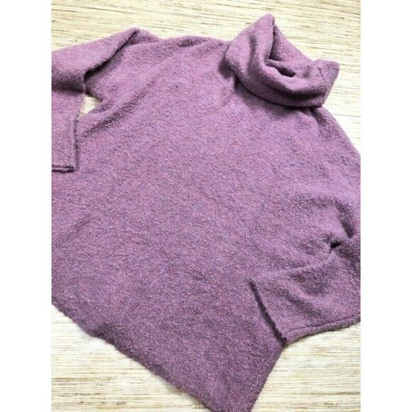X-102~ Catherine Malandrino Womens Pullover Sweater LAVENDER Turtleneck Size XS - Picture 1 of 2
